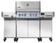 Napoleon Prestige® Stainless Steel Under Grill Storage Carts (Two)-5
