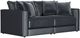 Jackson Furniture Remington 2-Piece Slate Small Spaced Sectional-0