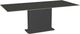 Amisco Customizable Lucarelli 84" Rectangular Dining Table with 0.5" Starstone on Glass Top-0