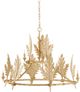 Currey & Company Bowthorpe Coco Cream Chandelier-1