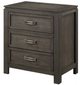 Winners Only® Harper Gray Nightstand-0