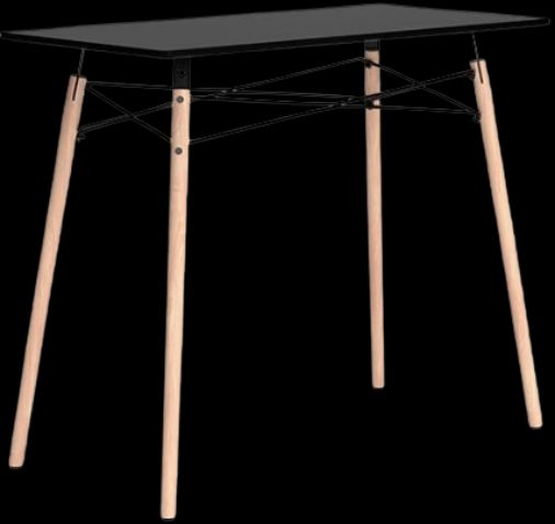 Signature Design by Ashley® Jaspeni Black/Natural Office Desk-0