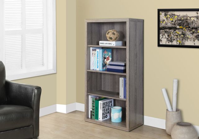 Monarch Specialties Inc. Dark Taupe 48" Bookcase-1