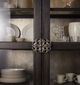 Hooker® Furniture Sanctuary Ebony Antiqued Oak Glass Bunching Curio-2