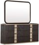 Michael Amini® West Kensington Medium Espresso Dresser with Mirror-0