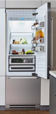 Bertazzoni Professional Series 14.0 Cu. Ft. Stainless Steel Built In Bottom Mount Refrigerator-2