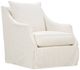 Robin Bruce Customizable Kate Slipcovered Swivel Chair-0