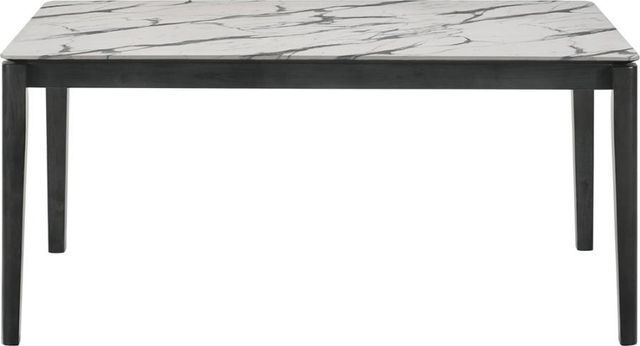 Coaster® Stevie Dining Table with Faux Marble Top-1
