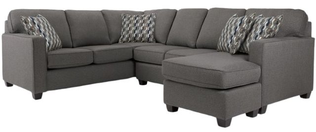 Decor-Rest® Furniture LTD Customizable 2541 3-Piece U-Shaped Sectional with Chaise-0