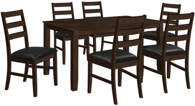 Monarch Specialties Inc. Espresso 60" Dining Table-0