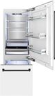 ZLINE Autograph Edition 30" 16.1 Cu. Ft. White Matte Built-In Bottom Freezer Refrigerator-1