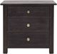 Hooker® Furniture Driftwood Burnt Timber 3-Drawer Nightstand-1