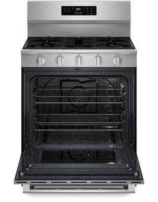 Maytag® 30" Fingerprint Resistant Stainless Steel Freestanding Gas Range with No Preheat Air Fry and Air Baking
