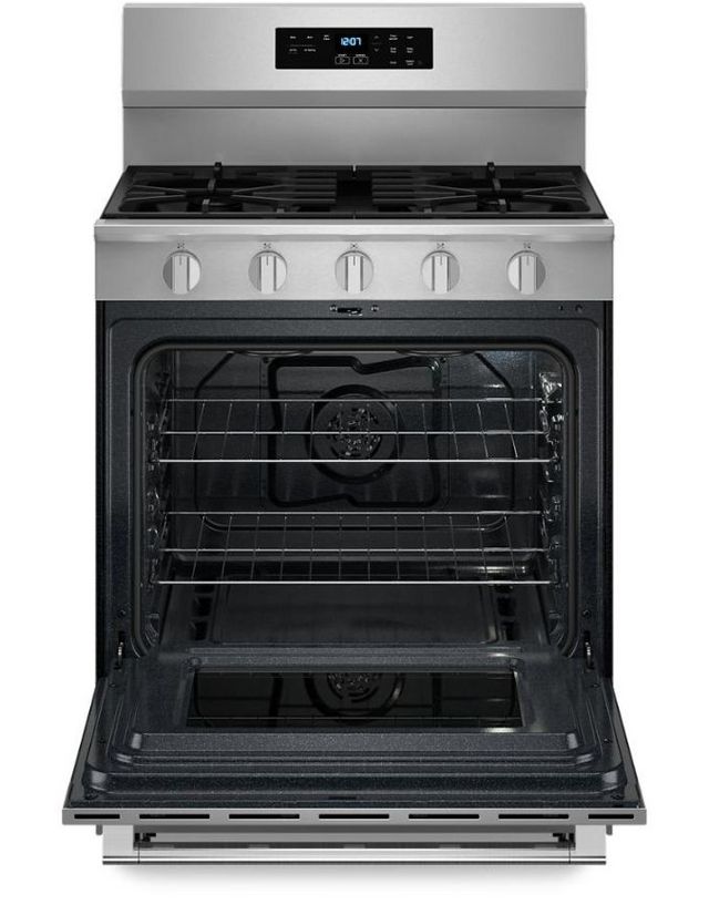 Maytag® 30" Fingerprint Resistant Stainless Steel Freestanding Gas Range-2