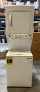 GE® Unitized Spacemaker® 2.3 Cu. Ft. Washer, 4.4 Cu. Ft. Dryer White On White Stack Laundry-0