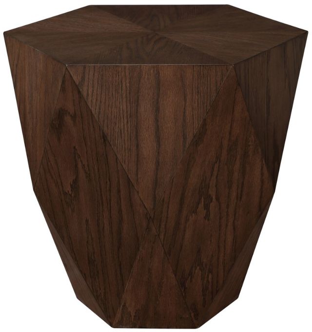 Meridian Furniture Diamante Brown End Table-0