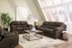 iAmerica Mashburn Chocolate Sofa-1