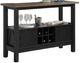 Crown Mark Maribelle Wheat Charcoal Server-0