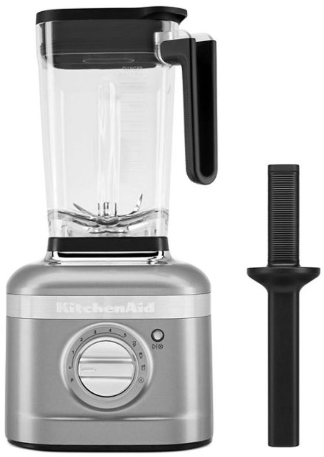 Modern Appliance In Woodward Oklahoma KitchenAid® K400 Contour Silver Counter Blender with Tamper | Warren's