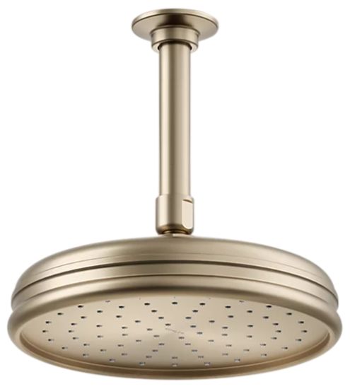 KOHLER® Vibrant Brushed Bronze 2.5 GPM 8" Single-Function Rainhead-0