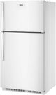 Whirlpool® 33" 21.3 Cu. Ft. White Top Freezer Refrigerator with Total Coverage Cooling and Flexi-Slide™ Deli Drawer-3