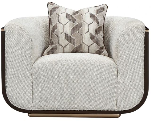 Michael Amini® West Kensington Chunky/Medium Espresso Matching Chair-1