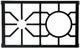 Wolf® Black Wok Grate-1