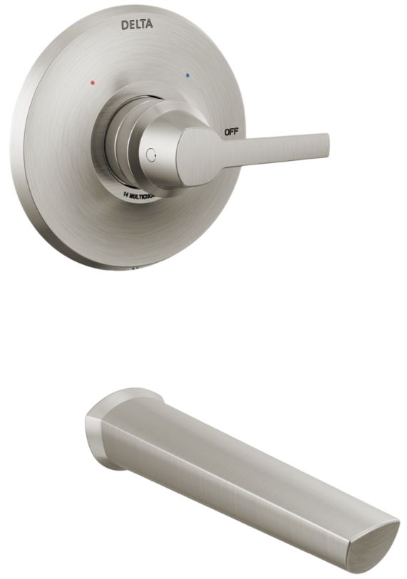 Delta Galeon® 14 Series Lumicoat® Stainless Tub Trim-0