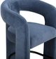 TOV Furniture Malone Blue Denim Chenille Counter Stool-5