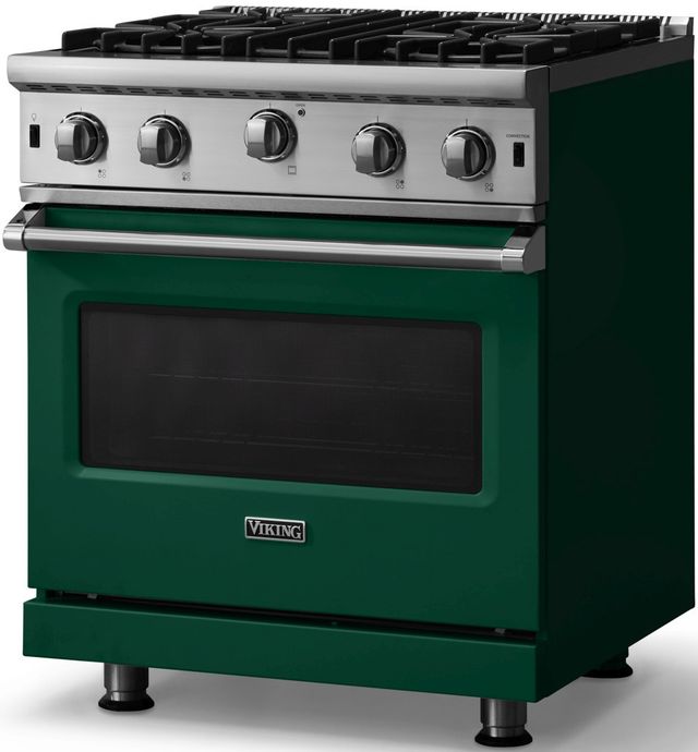 Viking® 5 Series 30" Ivy Liquid Propane Pro Style Gas Range-2