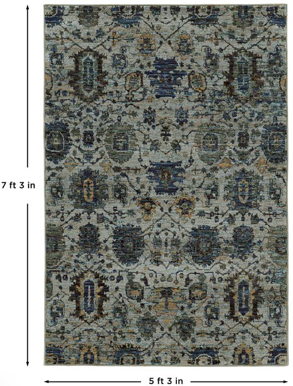 Oriental Weavers™ Andorra 5'x7' Style 33 Area Rug-2