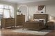 Bernards Elure Latte Youth Full Panel Bed-1