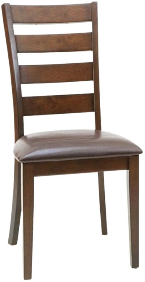 Intercon Kona Brown/Raisin Ladder Back Dining Side Chair-0