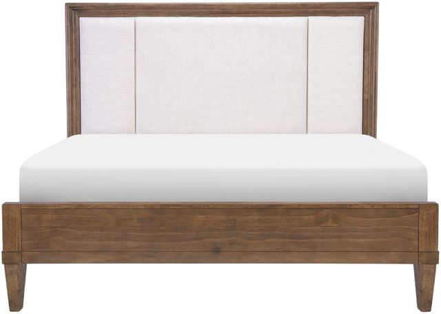 Legacy Classic Artisan's Place Vintage Pine/White King Upholstered Panel Bed-2