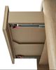 Bernards Trilogy Toffee Rope Drawer Front Nightstand-3