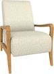 Best® Home Furnishings Customizable Field & Stream Home Rybe Accent Chair with Honey Birch/Stone Legs-0