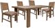 International Furniture Direct Mezquite 5-Piece Brown Dining Set-0