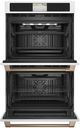 Café™ 30" Matte White Double Electric Wall Oven-1