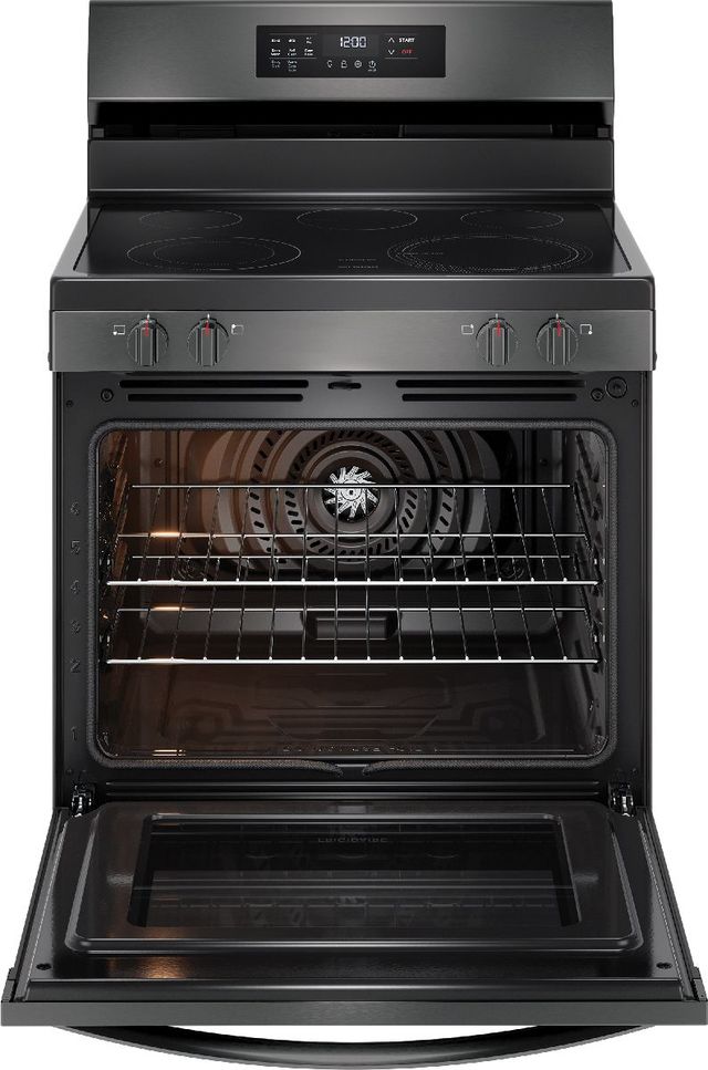 Frigidaire® 30" Black Stainless Steel Freestanding Electric Range-2
