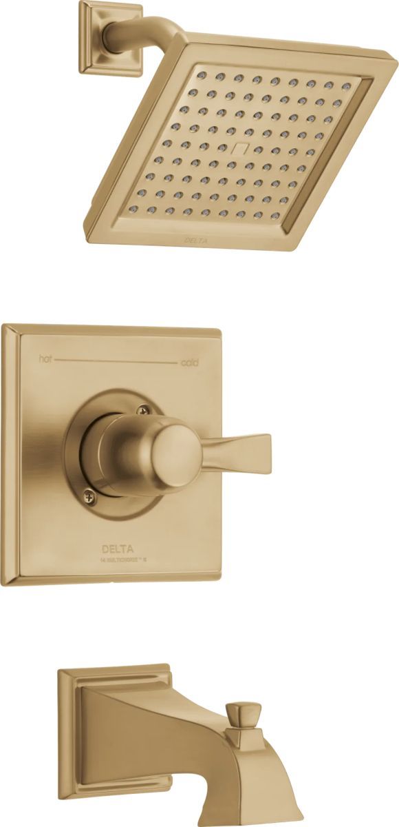 Delta Dryden® Monitor® 14 Series Champagne Bronze Tub and Shower Trim-0