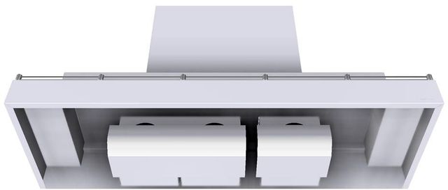 Vent-A-Hood® 60" White Contemporary Wall Mount Range Hood-3