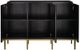 Currey & Company Kallista Dark Sapphire/Caviar Black/Antique Brass Cabinet-2