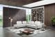 ACME Furniture Turano 2-Piece Pearl White Leather Sofa Sectional-2
