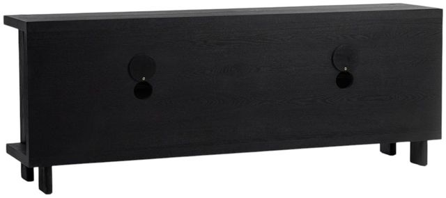 Classic Home Ellison Shoreline Noir 4-Door Cabinet-4