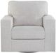 Signature Design by Ashley® Olwenburg Taupe Swivel Accent Chair-1