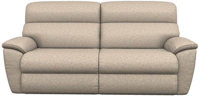 La-Z-Boy® Roman Chocolate Leather Power Reclining 2-Seat Sofa with Headrest-1