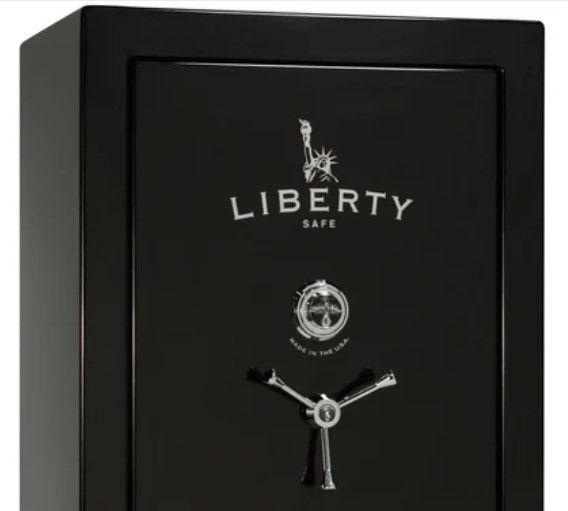 Liberty Safe Colonial Extreme Black Gloss 50 Mechanical Gun Safe-2