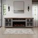 Legends Home Avalon Sandstone/Whiskey Super Fireplace Console-1