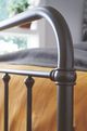 SinCa-CA Beaconsfield Oiled Bronze Queen Metal Rod Headboard-5