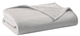 Olliix by Clean Spaces Antimicrobial Plush Grey Full/Queen Blanket-0